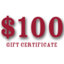 Gift Certificate - $100.00